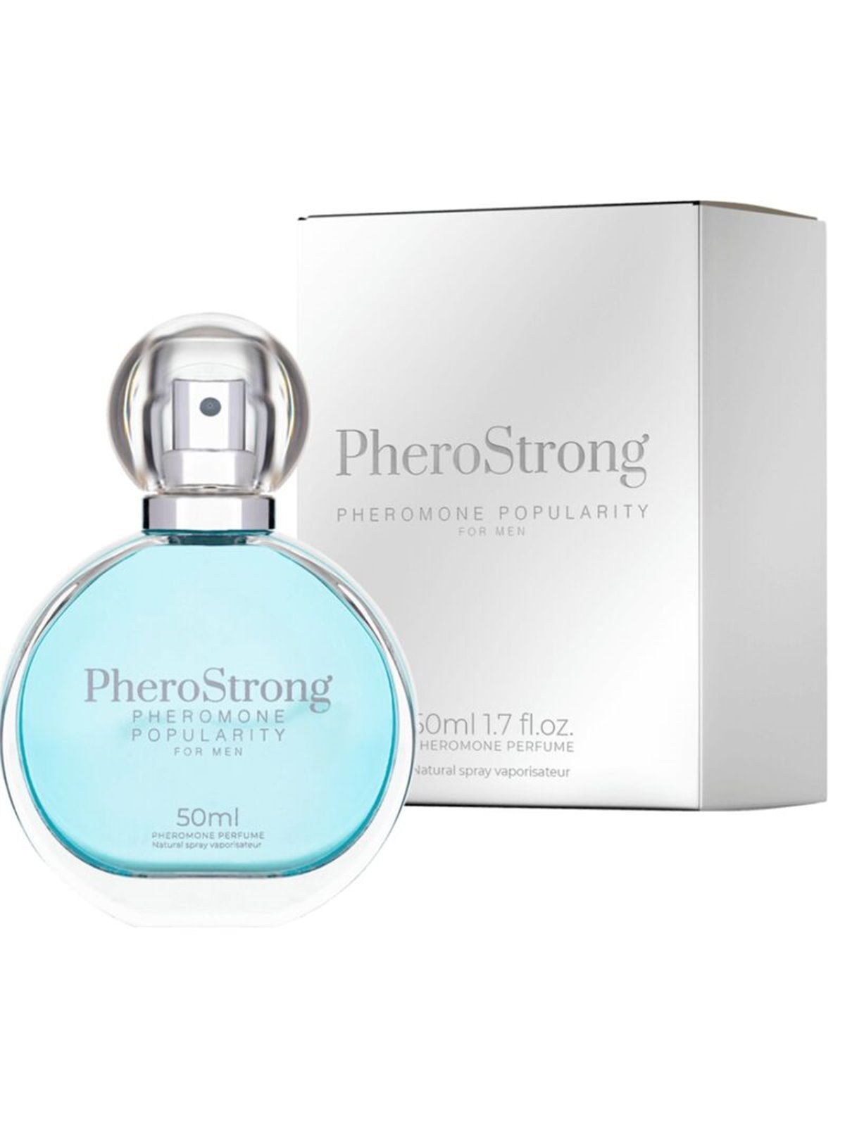 Pherostrong - Pheromone Popularity - Profumo ai Feromoni per Uomo 50 ML