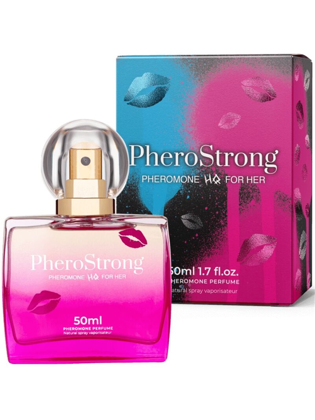 Pherostrong - Pheromone HQ - Profumo ai Feromoni per Donna 50 ML
