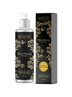 Pherostrong - Olio da Massaggio ai Feromoni per Donna 100 ML