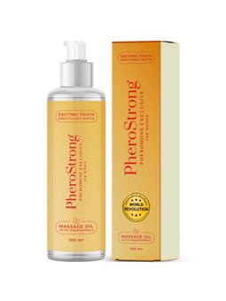 Pherostrong - Pheromone Exclusive - Olio da Massaggio ai Feromoni per Donna 100 ML