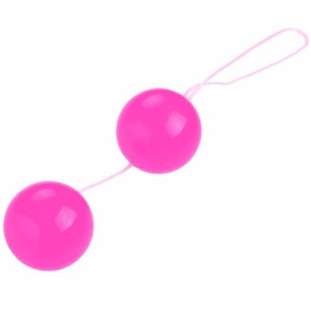 Baile Twins Ball - Palline di Kegel in Silicone Rosa
