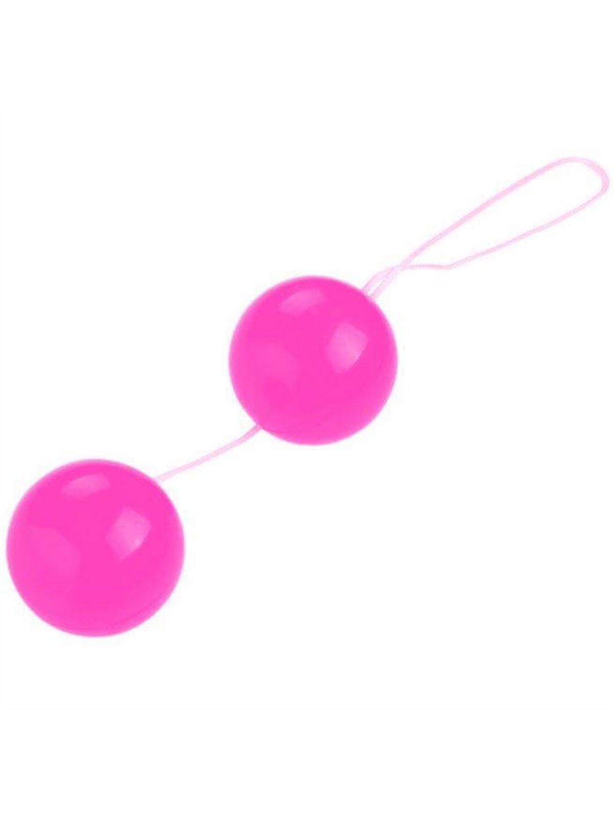 Baile Twins Ball - Palline di Kegel in Silicone Rosa