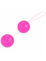 Baile Twins Ball - Palline di Kegel in Silicone Rosa