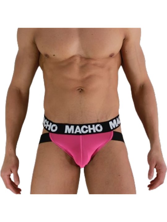 Macho MX28FA - Jockstrap Sospensorio Taglia S Rosa Neon