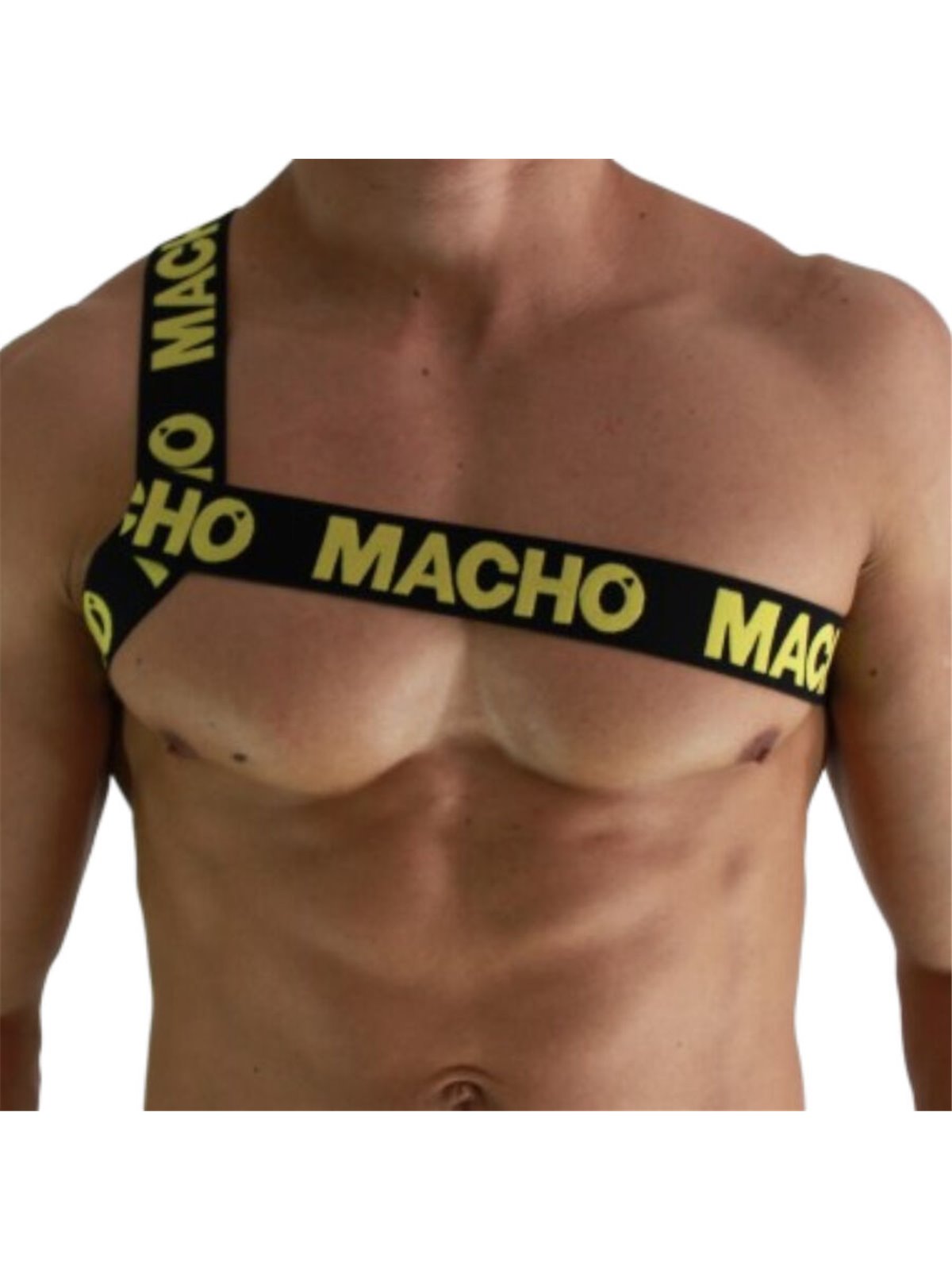 Macho - Pettorina Romana Elastica Taglia L/XL Giallo
