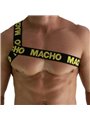 Macho - Pettorina Romana Elastica Taglia L/XL Giallo
