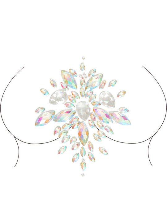 Leg Avenue Celestial Body Jewels - Gioiello Adesivo Iridescente per il Corpo