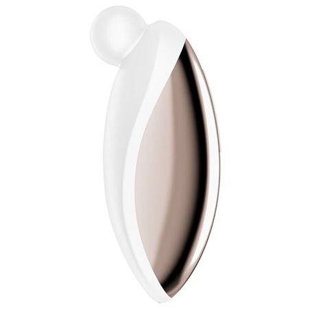 Satisfyer Spot On 2 - Vibratore Massaggiatore Clitoridale Bianco Lucido
