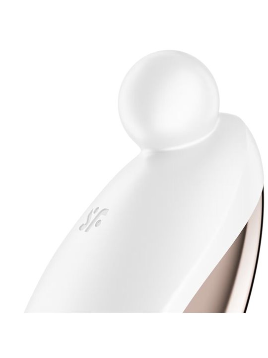 Satisfyer Spot On 2 - Vibratore Massaggiatore Clitoridale Bianco Lucido