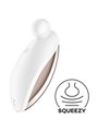 Satisfyer Spot On 2 - Vibratore Massaggiatore Clitoridale Bianco Lucido