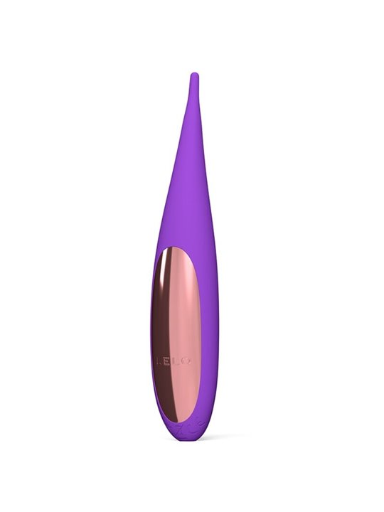 Lelo Dot Travel - Vibratore Stimolatore Clitoridale Viola con Punta Flessibile