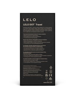 Lelo Dot Travel - Vibratore Stimolatore Clitoridale Viola con Punta Flessibile