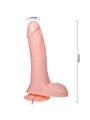 Baile Inflatable - Pene Realistico Gonfiabile con Ventosa 15 CM