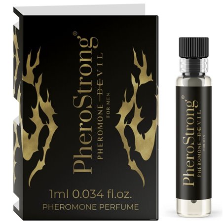 Pherostrong - Pheromone Devil - Profumo ai Feromoni per Uomo 1 ML