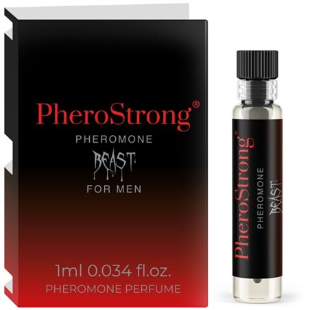 Pherostrong - Pheromone Beast - Profumo ai Feromoni per Uomo 1 ML