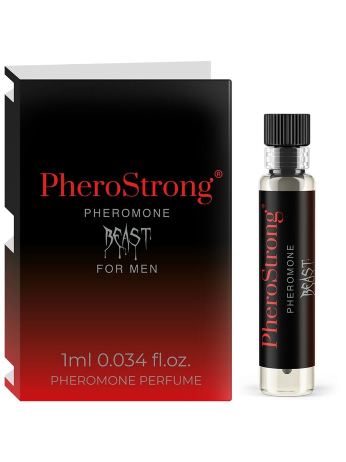 Pherostrong - Pheromone Beast - Profumo ai Feromoni per Uomo 1 ML