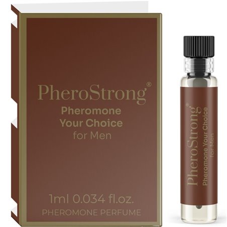 Pherostrong - Pheromone Your Choice - Profumo ai Feromoni per Uomo 1 ML