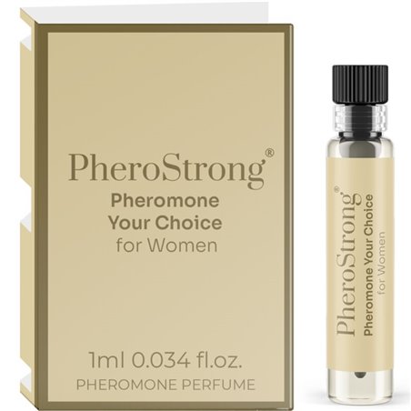 Pherostrong - Pheromone Your Choice - Profumo ai Feromoni per Donna 1 ML