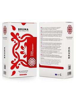 Bruma - Gel Intimo Stimolante Gusto Fragola 15 ML