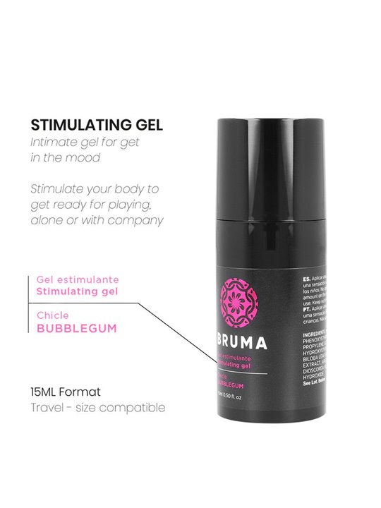 Bruma - Gel Intimo Stimolante Gusto Bubblegum 15 ML