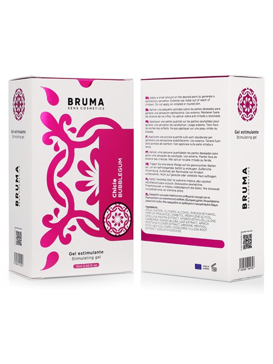 Bruma - Gel Intimo Stimolante Gusto Bubblegum 15 ML