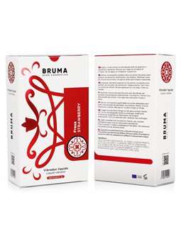Bruma - Vibratore Liquido Ultra Scorrevole Aroma Fragola 15 ML