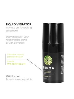 Bruma - Liquid Vibrator Ultra Sliding Watermelon 15 ML
