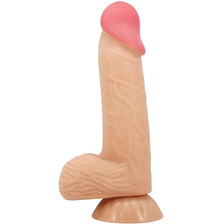 Pretty Love Sliding Skin - Pene con Ventosa, Testicoli e Pelle Realistica 20,6 Cm