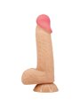 Pretty Love Sliding Skin - Pene con Ventosa, Testicoli e Pelle Realistica 20,6 Cm