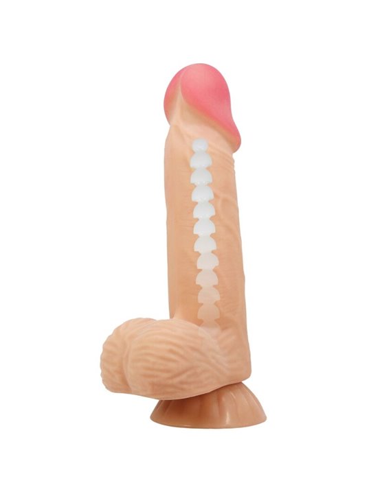 Pretty Love Sliding Skin - Pene con Ventosa, Testicoli e Pelle Realistica 20,6 Cm