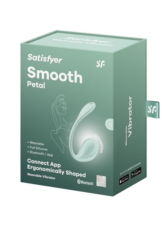 Satisfyer - Smooth Petal G-Point Stimulator Water Green Free App