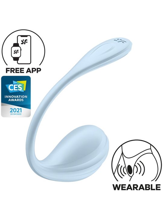 Satisfyer - Smooth Petal G-Point Stimulator Sky Blue Free App