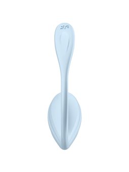 Satisfyer Smooth Petal - Stimolatore Punto G Azzurro con App Gratuita