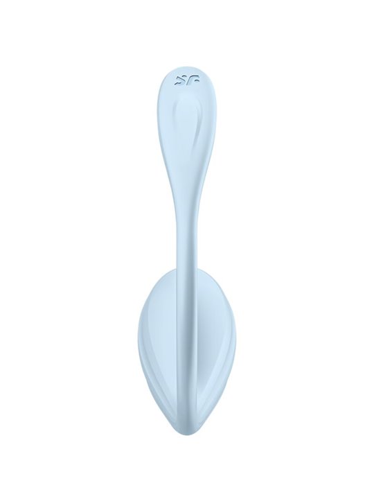 Satisfyer Smooth Petal - Stimolatore Punto G Azzurro con App Gratuita