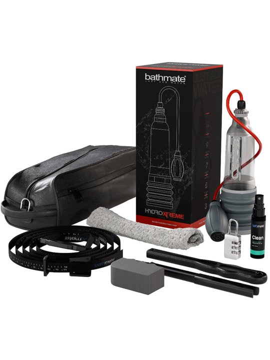 Bathmate Hydroxtreme 8 - Pompa per l'Ingrandimento del Pene Trasparente