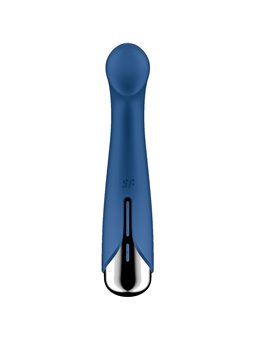 Satisfyer Spinning G-Sport 1 - Vibratore Blu in Silicone con Testa Rotante