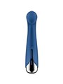 Satisfyer Spinning G-Sport 1 - Vibratore Blu in Silicone con Testa Rotante
