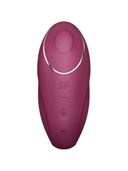 Satisfyer - Tap & Climax 1 Lay-On Vibrator Red