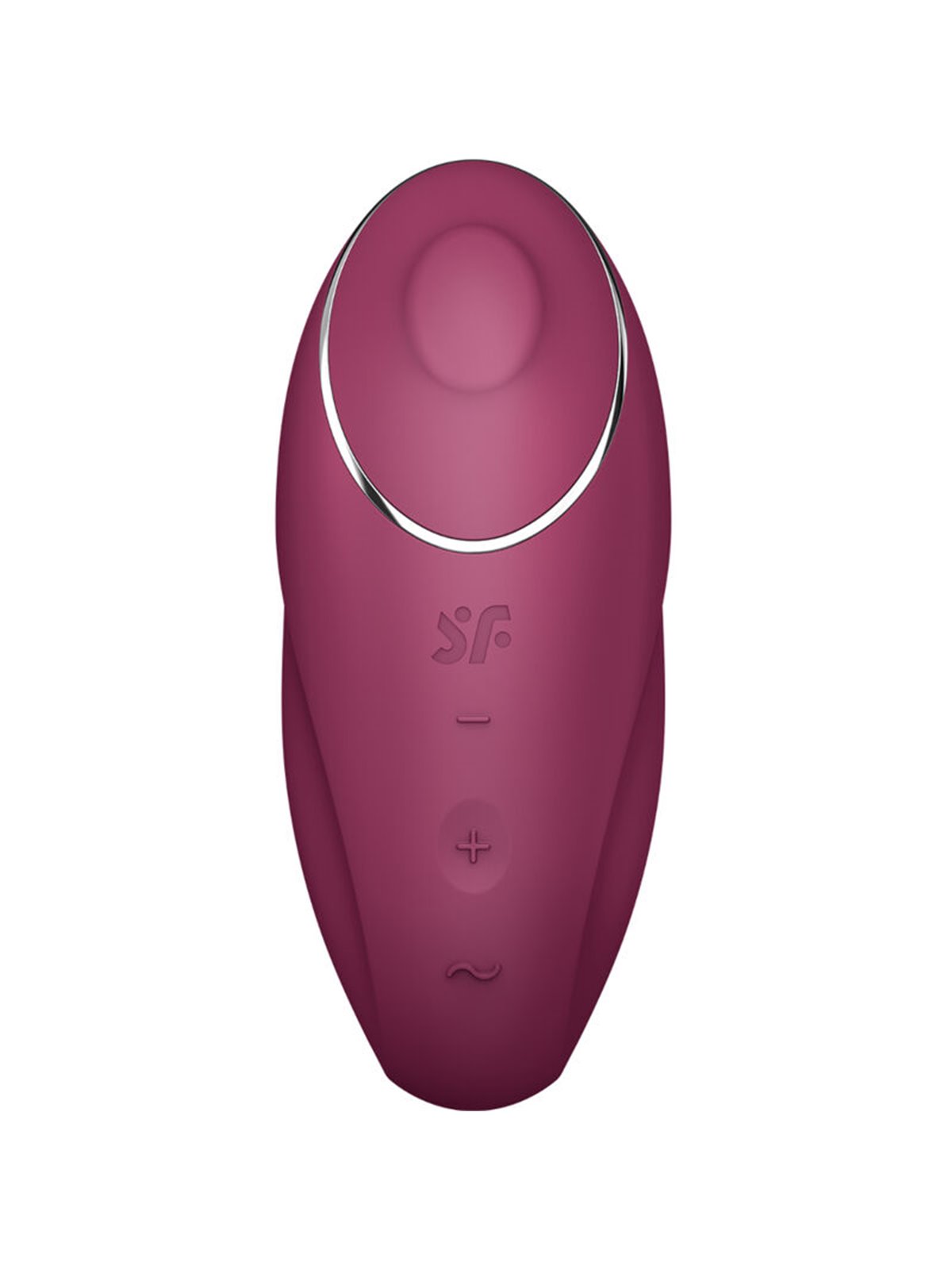 Satisfyer Tap & Climax 1 - Vibratore da Appoggio Rosso con Funzione Tocco