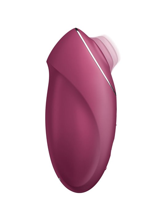 Satisfyer - Tap & Climax 1 Lay-On Vibrator Red