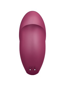 Satisfyer - Tap & Climax 1 Lay-On Vibrator Red