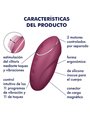 Satisfyer - Tap & Climax 1 Lay-On Vibrator Red