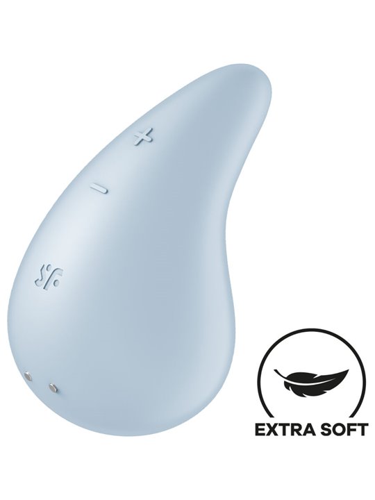 Satisfyer - Dew Drop Vibrator Lay-On Blue
