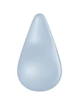Satisfyer Dew Drop - Vibratore Blu da Appoggio a Forma di Goccia