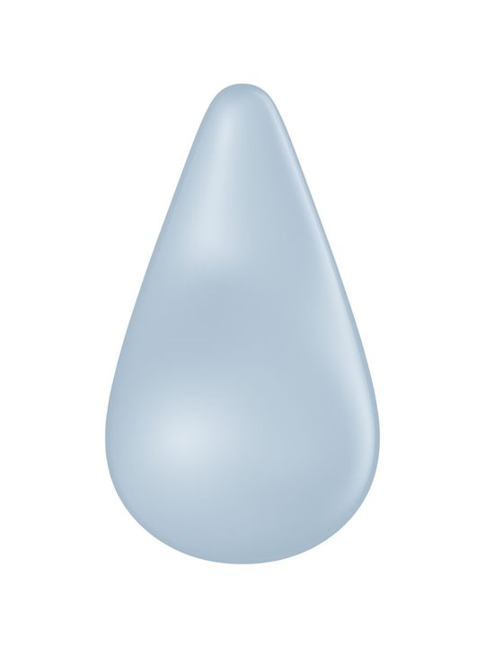 Satisfyer Dew Drop - Vibratore Blu da Appoggio a Forma di Goccia