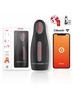 Oninder - Seoul Rechargeable Male Masturbator 10 Speed - Free App