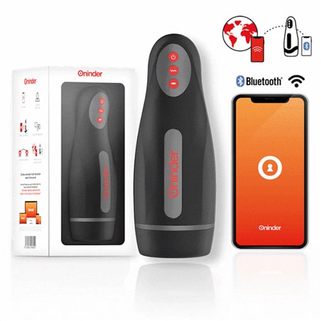 Oninder Seoul - Masturbatore Maschile Ricaricabile 10 Velocità con App Gratuita