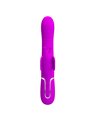 Pretty Love - Vibratore Rabbit Multifunzione in Silicone 4 in 1 Fucsia