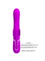 Pretty Love - Vibratore Rabbit Multifunzione in Silicone 4 in 1 Fucsia