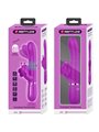 Pretty Love - Multifunction Rabbit Vibrator 4 In 1 Butterfly Fuchsia